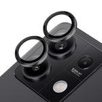 NORTHJO 1 Set For Xiaomi Redmi Note 13 5G Camera Lens Protector HD Tempered Glass+Metal Ring Lens Film