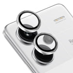 NORTHJO 1 set för Xiaomi Redmi Note 13 Pro+ 5G kameralinsfilm anti-fingeravtryck härdat glas + metallring linsskydd
