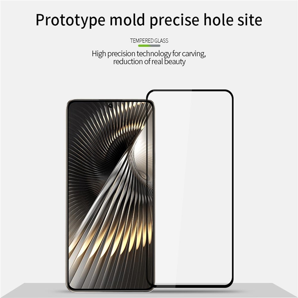 MOFI JK Series-1 för Xiaomi Redmi Turbo 3 5G / Poco F6 5G Skärmskydd HD Splittersäker 2.5D Arc Edge Film