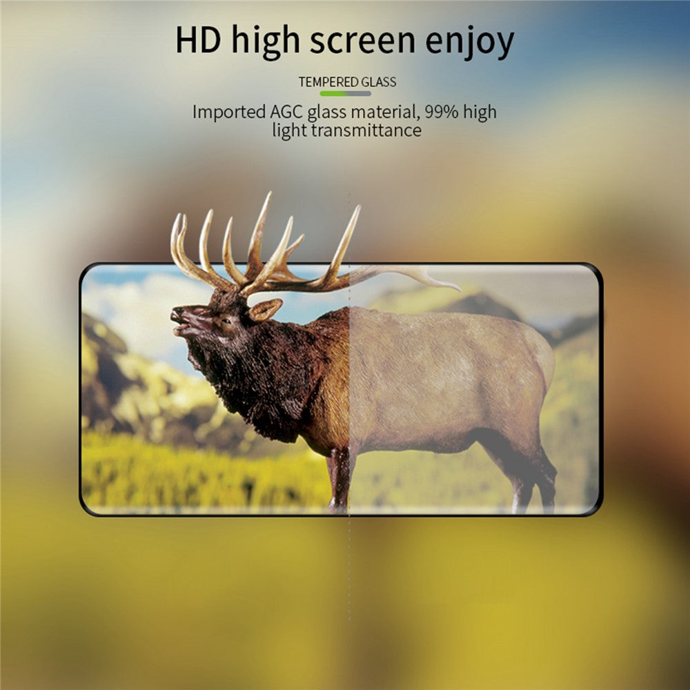 PINWUYO For Honor Magic6 Ultimate 5G / Magic6 RSR Porsche Design 5G Screen Protector 3D Hot Bending Ultra Clear Tempered Glass Film