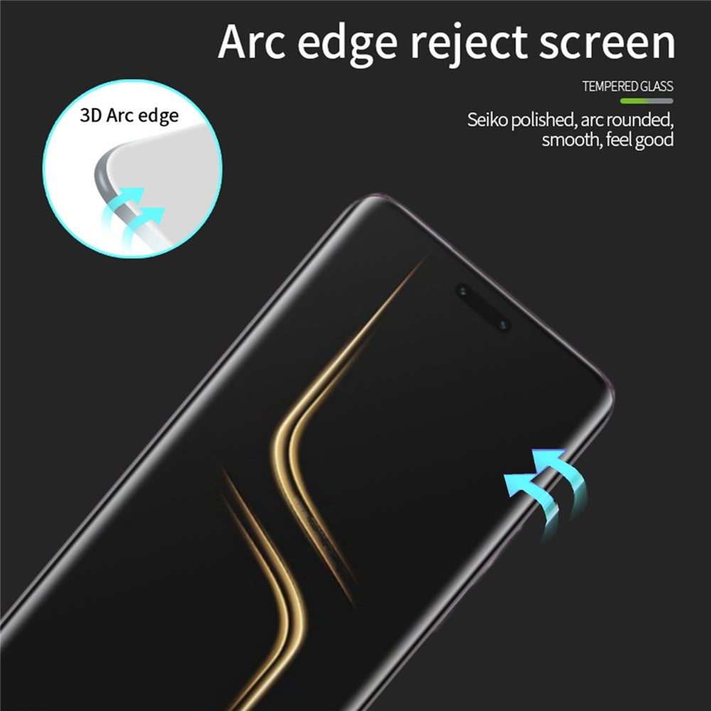 PINWUYO För Honor Magic6 Ultimate 5G / Magic6 RSR Porsche Design 5G Skärmskydd 3D Hot Bending Ultra Clear Härdat Glasfilm