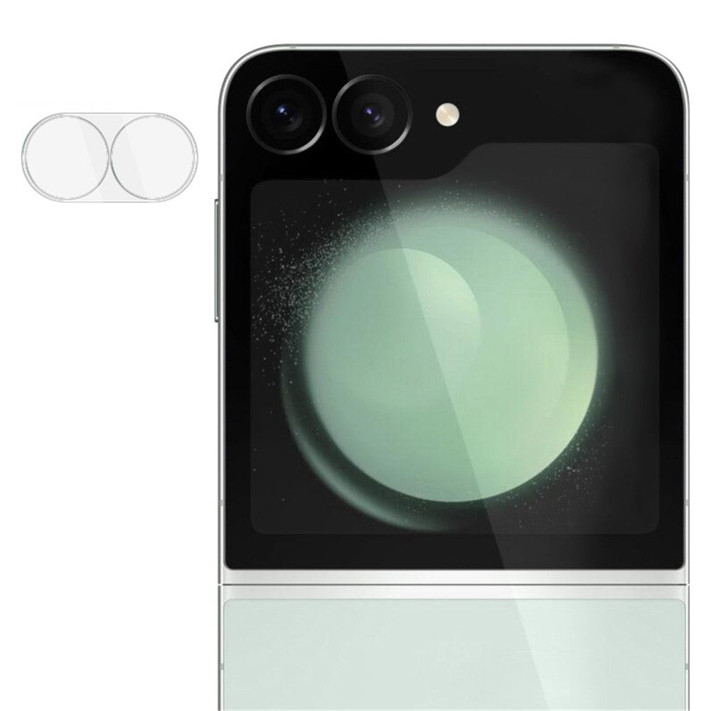IMAK For Samsung Galaxy Z Flip6 5G Camera Lens Protector Integrated Tempered Glass + Acrylic Lens Cap Lens Film