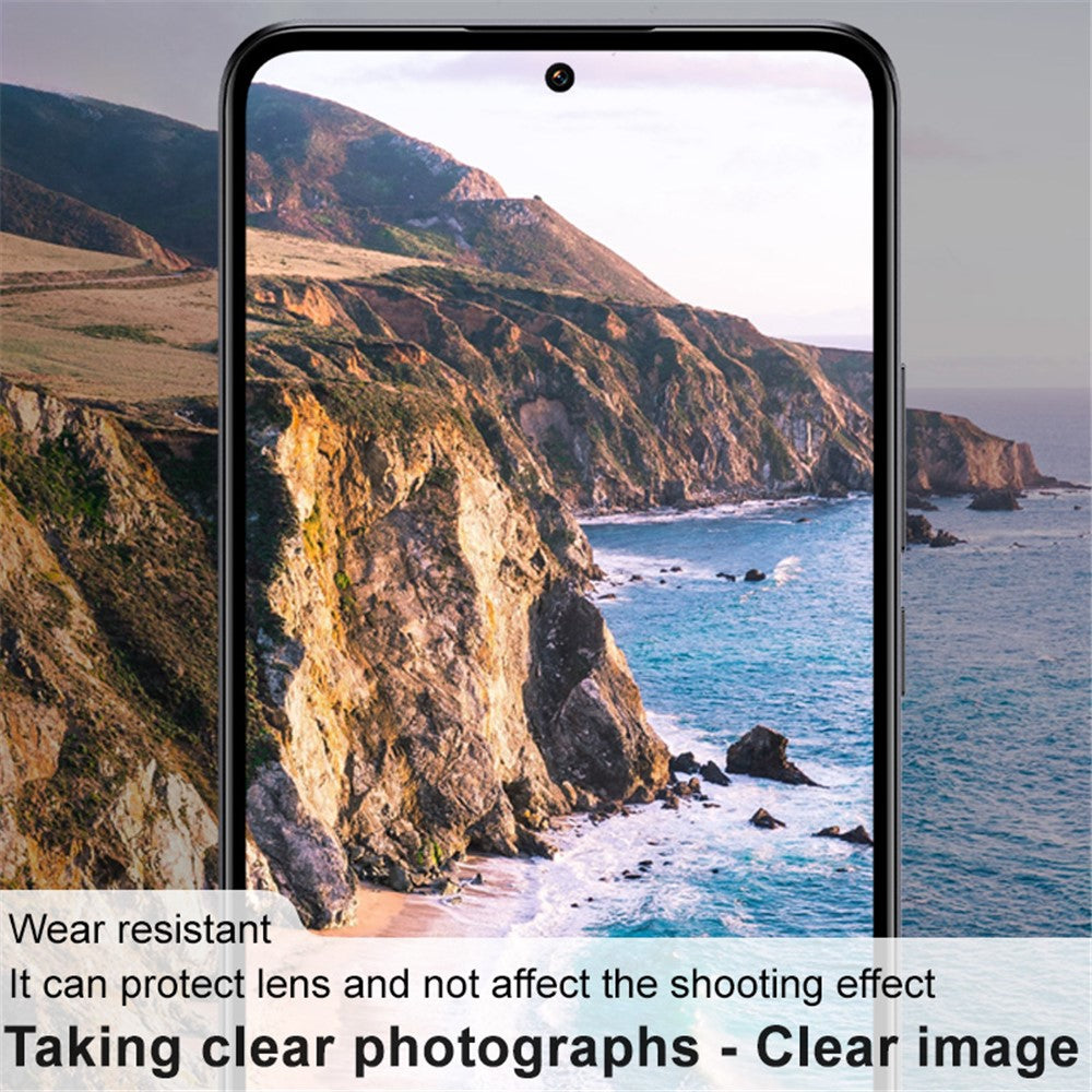 IMAK For Xiaomi Redmi Turbo 3 5G / Poco F6 5G Integrated Rear Camera Protector Tempered Glass + Acrylic Lens Cap