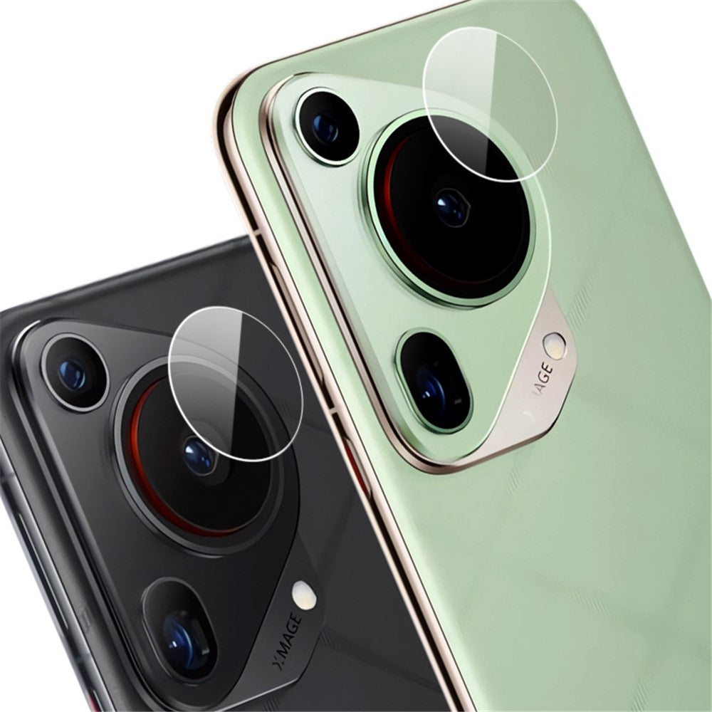 IMAK 2 st/set för Huawei Pura 70 Ultra härdat glas bakre linsskydd genomskinlig kameralinsfilm