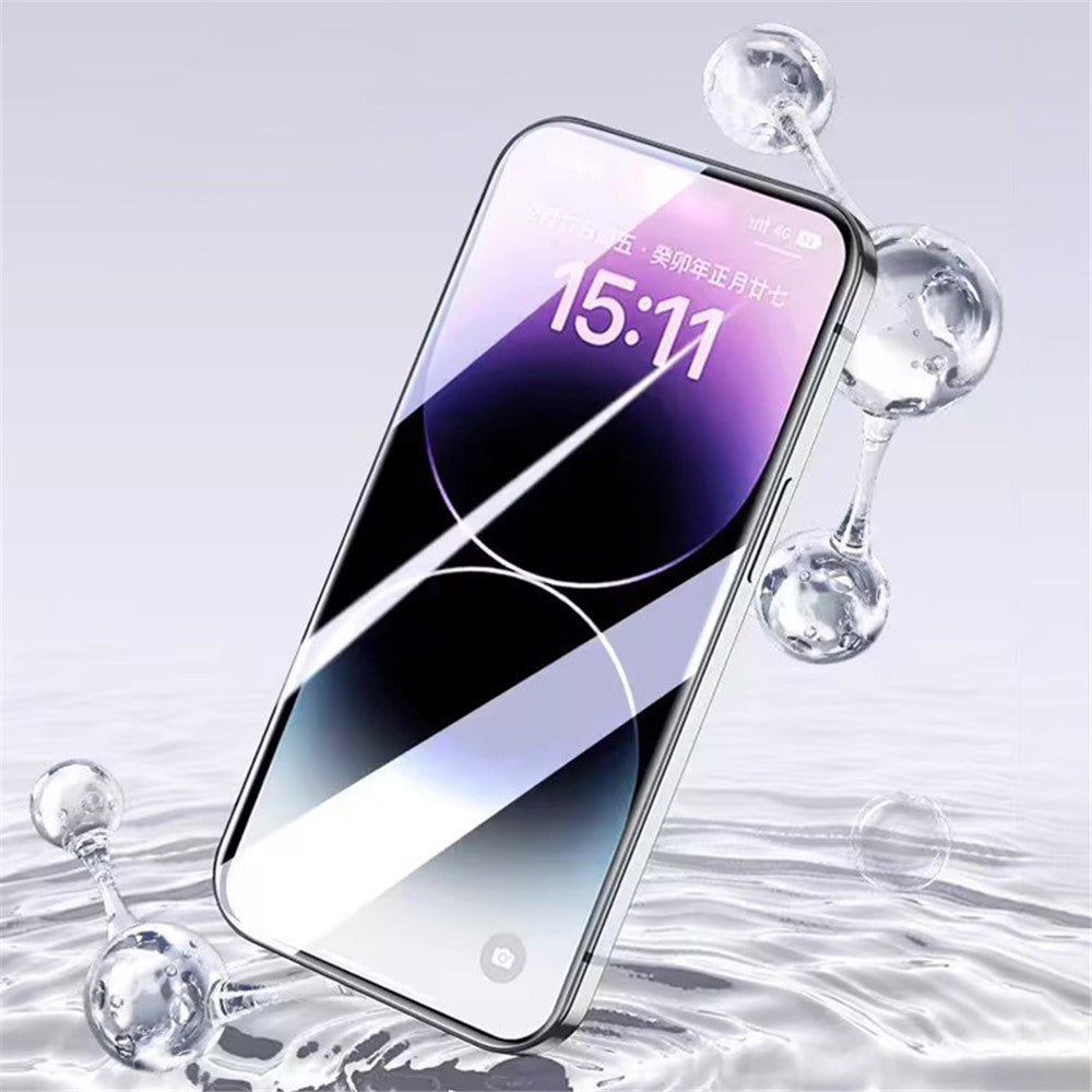 Til iPhone XS Max / 11 Pro Max Nem Installation Klar PET Skærmbeskytter Ridsefast Telefon Skærmfilm