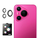ENKAY HAT PRINCE For Huawei Pura 70 1 Set Camera Lens Protector Metal Individual Ring Lens Film
