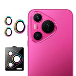 ENKAY HAT PRINCE For Huawei Pura 70 1 Set Camera Lens Protector Metal Individual Ring Lens Film