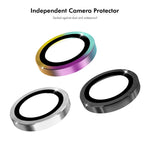 ENKAY HAT PRINCE For Xiaomi Redmi Note 13 4G 1 Set Camera Lens Protector Metal Ring Rear Lens Film