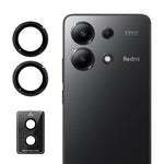 ENKAY HAT PRINCE For Xiaomi Redmi Note 13 4G 1 Set Camera Lens Protector Metal Ring Rear Lens Film