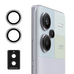 ENKAY HAT PRINCE För Xiaomi Redmi Note 13 Pro+ 5G 1 set kameralinsfilm explosionsskyddande metallring bakre linsskydd
