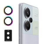 ENKAY HAT PRINCE För Xiaomi Redmi Note 13 Pro+ 5G 1 set kameralinsfilm explosionsskyddande metallring bakre linsskydd