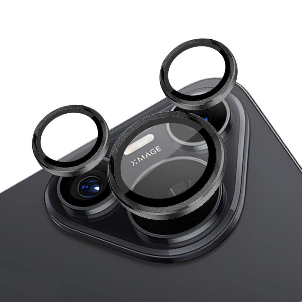 NORTHJO 1 Set For Huawei Pura 70 Camera Lens Protector Tempered Glass+Metal Ring Lens Guard