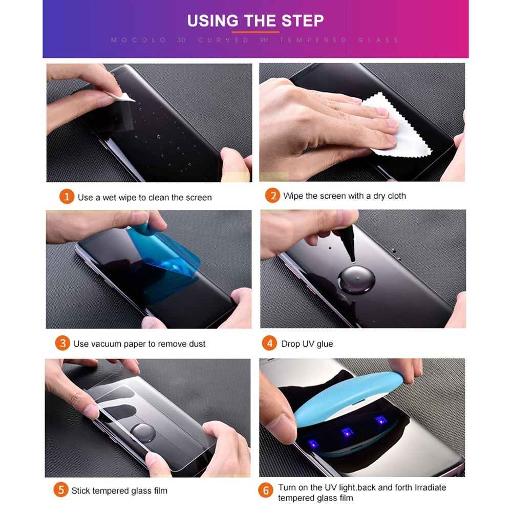 MOCOLO For Huawei Pura 70 Pro / 70 Pro+ / 70 Ultra Full Screen Protector 3D Curved UV Liquid HD Clear Film