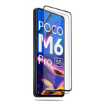MOCOLO For Xiaomi Poco M6 Pro 5G / Redmi 12 5G (Global) Screen Protector Tempered Glass Anti-Shatter Silk Printing Film