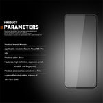 MOCOLO For Xiaomi Poco M6 Pro 5G / Redmi 12 5G (Global) Screen Protector Tempered Glass Anti-Shatter Silk Printing Film
