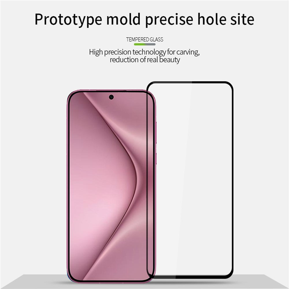 PINWUYO JK Series-2 för Huawei Pura 70 Skärmskydd Hög Stötskyddsfilm i Aluminium-Silicon Glas