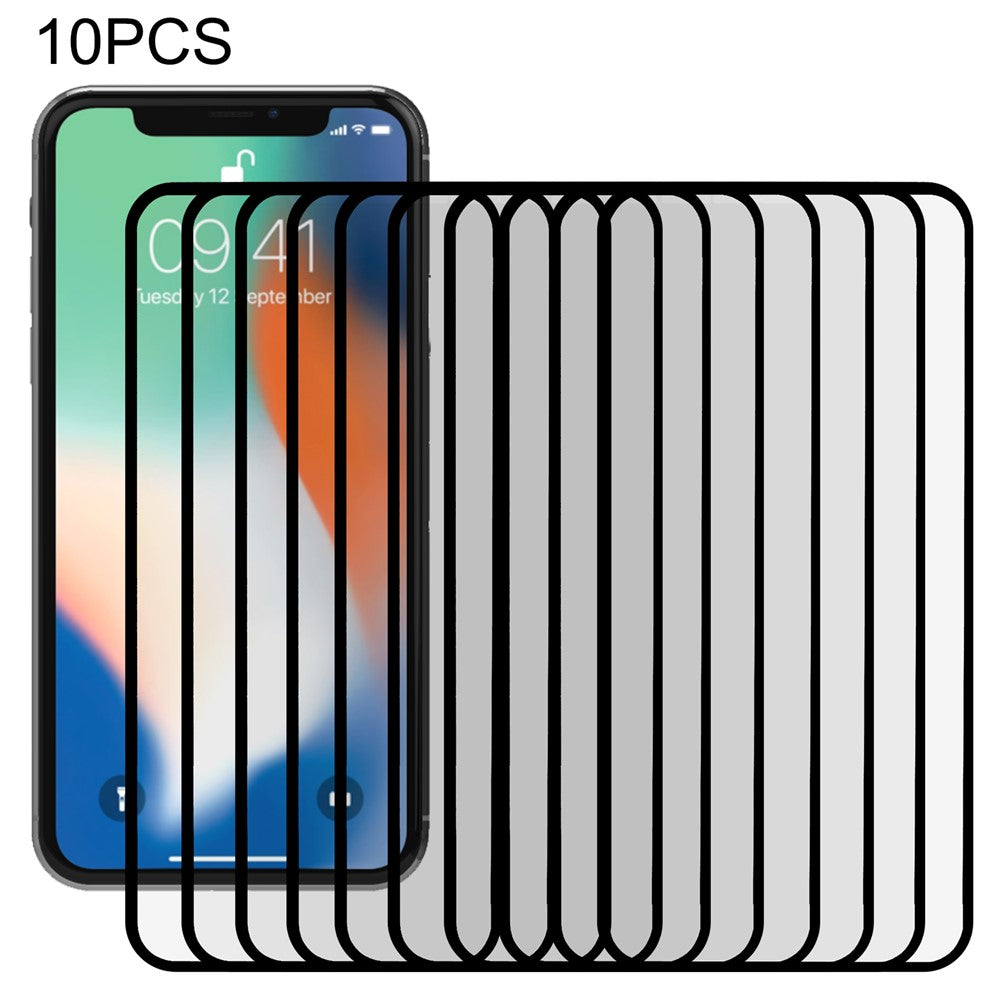 10PCS For iPhone X / XS / 11 Pro Screen Protector Clear PET Completely Cover Screen Film