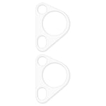 2Pcs For Huawei Pura 70 Ultra Camera Lens Protector Tempered Glass 3D Arc Edge Anti-Scratch Lens Film