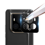 RURIHAI 2Pcs For Honor Magic6 Ultimate 5G 0.26mm 3D Curved Silk-Printing Lens Film Camera Lens Protector
