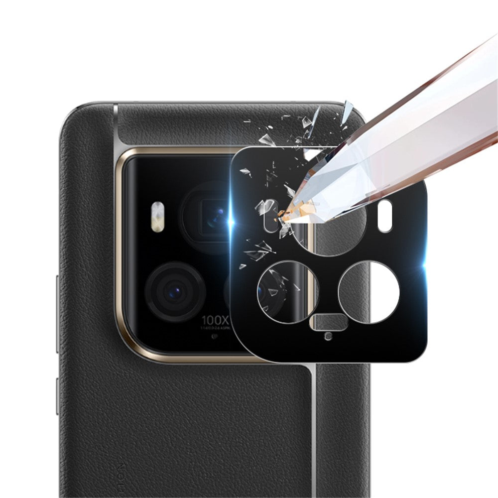 RURIHAI 2Pcs For Honor Magic6 Ultimate 5G 0.26mm 3D Curved Silk-Printing Lens Film Camera Lens Protector