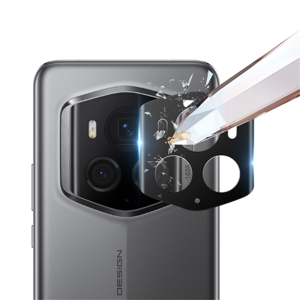 RURIHAI 2Pcs for Honor Magic6 RSR Porsche Design 5G Silk-Printing Lens Film 0.26mm 3D Curved Camera Lens Protector