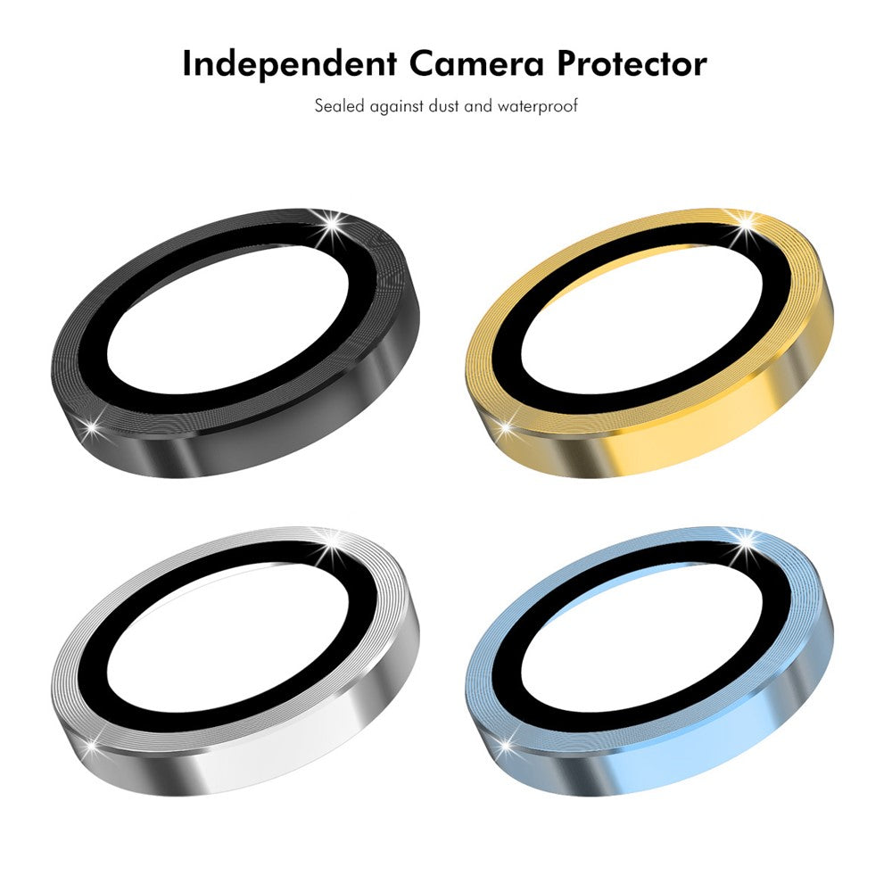 ENKAY HAT PRINCE For Xiaomi Redmi Note 12 5G (Global) 1 Set Camera Rear Lens Protector with Metal Ring Trim