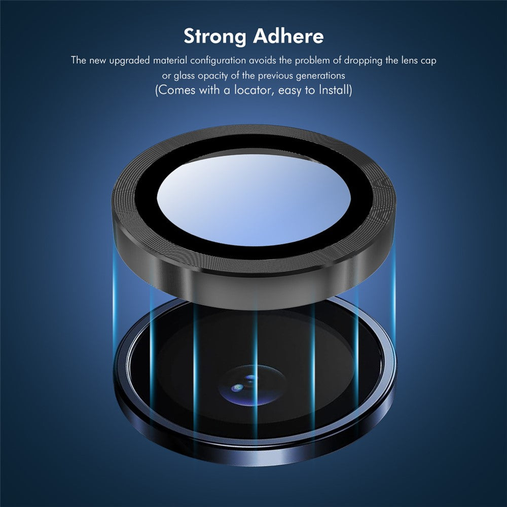 ENKAY HAT PRINCE For Xiaomi 13 Lite / Civi 2 5G Camera Lens Protector 1 Set High Alumina Silicon Glass Rear Lens Film
