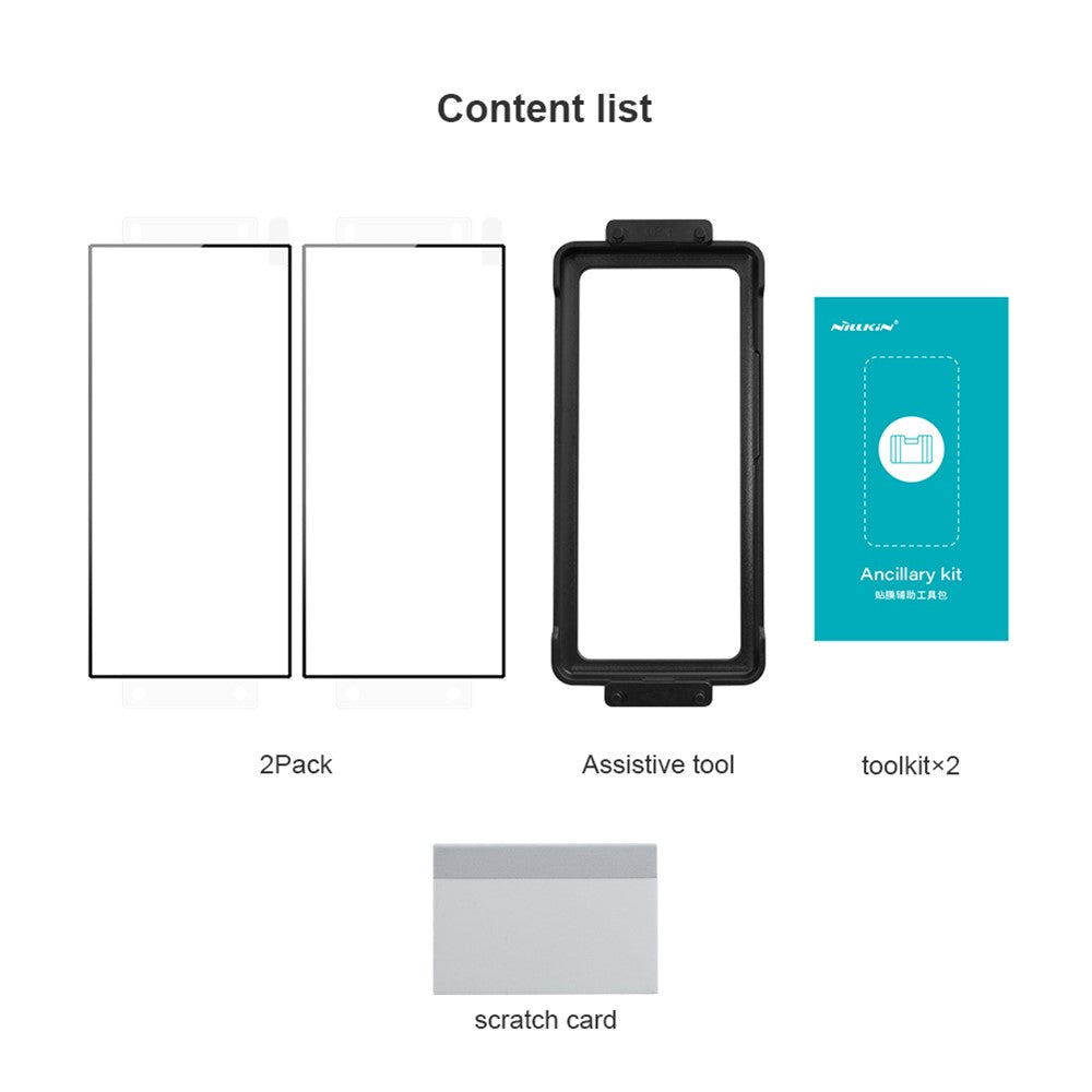 NILLKIN 2Pcs For Huawei Pura 70 Screen Protector PMMA Anti-scratch Film with Easy Installation Tool