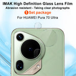 IMAK For Huawei Pura 70 Ultra Camera Lens Protector Anti-Scratch Tempered Glass Lens Film Set