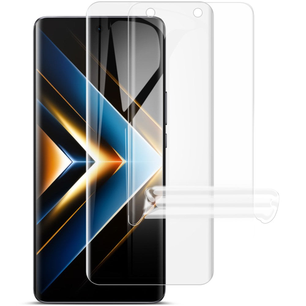 IMAK 2Pcs / Set Hydrogel Film III for Honor X50 GT 5G Soft TPU HD Screen Protector Full Glue Protective Film