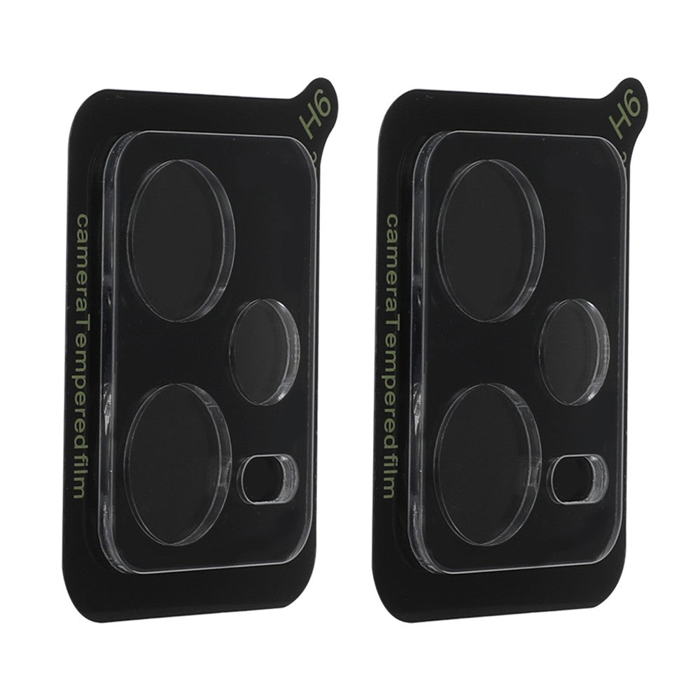 ENKAY HAT PRINCE 2-pack för Xiaomi Redmi Note 12 Pro 5G Kameralinsskydd Hög Aluminium-Silikon Glaslinsfilm