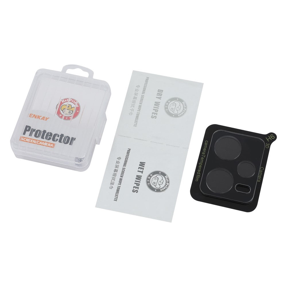ENKAY HAT PRINCE For Xiaomi Redmi Note 12 Pro+ 5G Camera Lens Protector 0.2Mm 9H Clear Lens Film
