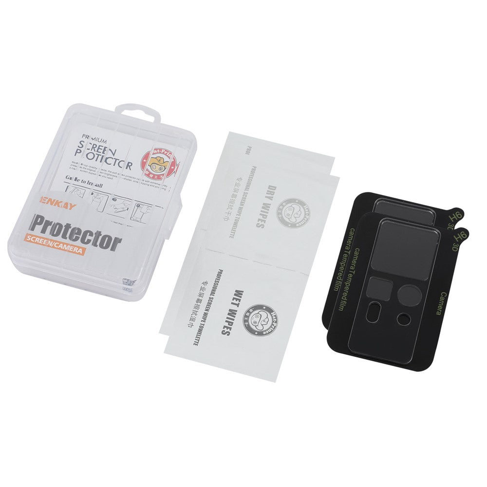 ENKAY HAT PRINCE 2Pcs for Xiaomi Mix Fold 2 5G Camera Lens Protector High Aluminum-silicon Glass Film