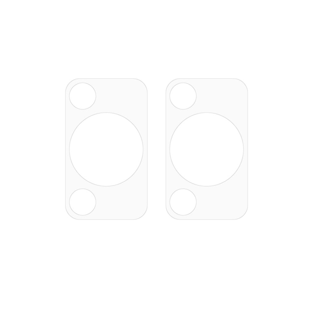 ENKAY HAT PRINCE 2-pack för Huawei Enjoy 70 / Nova Y72 4G Kameralinsfilm Genomskinlig Hög Aluminium-Silikon Glasskydd