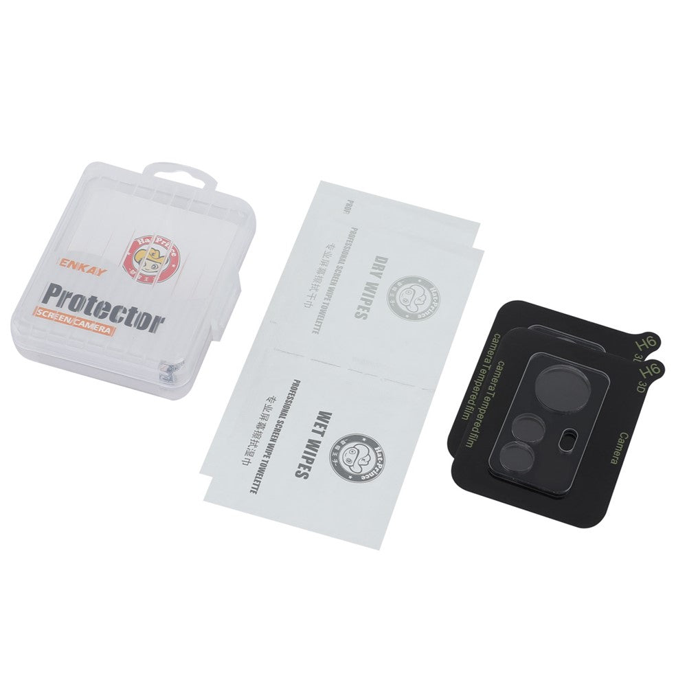 ENKAY HAT PRINCE 2Pcs for Xiaomi Redmi Note 12S 4G Camera Lens Protector Shatterproof 9H 0.2mm Lens Film