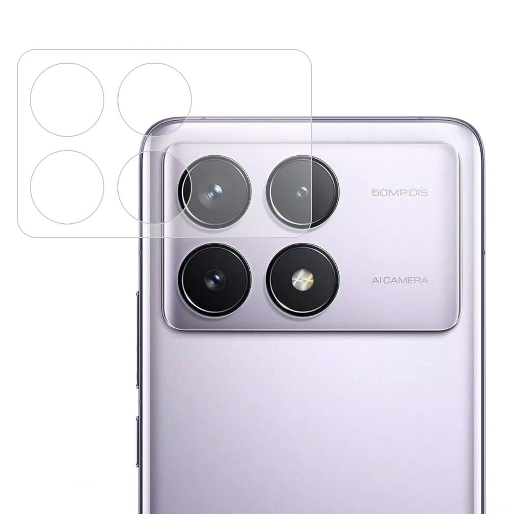 ENKAY HAT PRINCE för Xiaomi Redmi K70 5G / K70 Pro 5G / K70E 5G / Poco M6 Pro 4G Kameralinsfilm Heltäckande Linsskydd