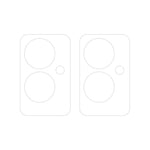 ENKAY HAT PRINCE 2-pack för Oppo Reno11 F 5G / F25 Pro 5G Klar Kameralinsfilm Hög Aluminium-Silikon Glasskydd