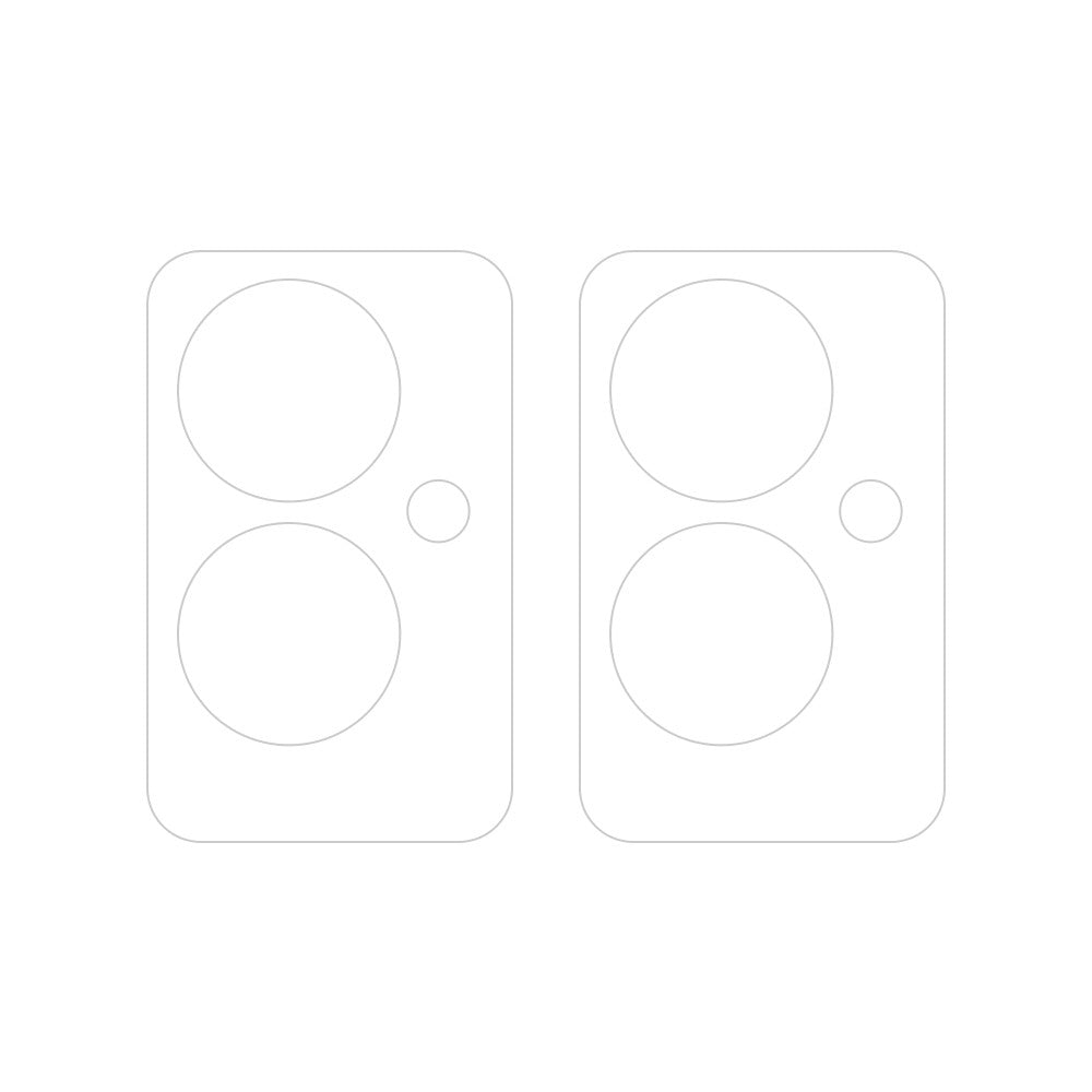 ENKAY HAT PRINCE 2-pack för Oppo Reno11 F 5G / F25 Pro 5G Klar Kameralinsfilm Hög Aluminium-Silikon Glasskydd