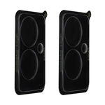 ENKAY HAT PRINCE 2-pack för Oppo Reno11 F 5G / F25 Pro 5G Klar Kameralinsfilm Hög Aluminium-Silikon Glasskydd