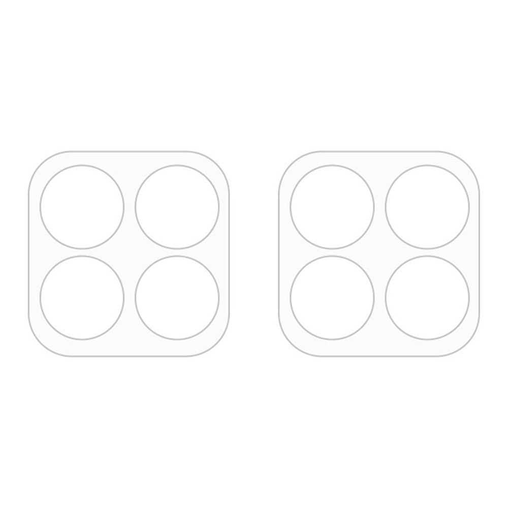 ENKAY HAT PRINCE 2Pcs for Honor X8b 4G Camera Lens Protector High Aluminum-Silicon Glass Clear Lens Film