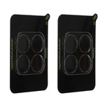 ENKAY HAT PRINCE 2Pcs for Honor X8b 4G Camera Lens Protector High Aluminum-Silicon Glass Clear Lens Film