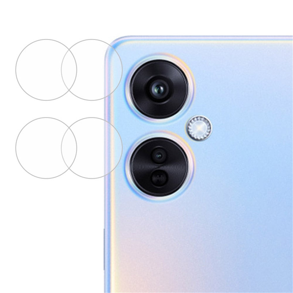 ENKAY HAT PRINCE 2-pack för Oppo K11 5G / K11x 5G Kameralinsskydd Heltäckande Ultraklar Bakre Linsfilm