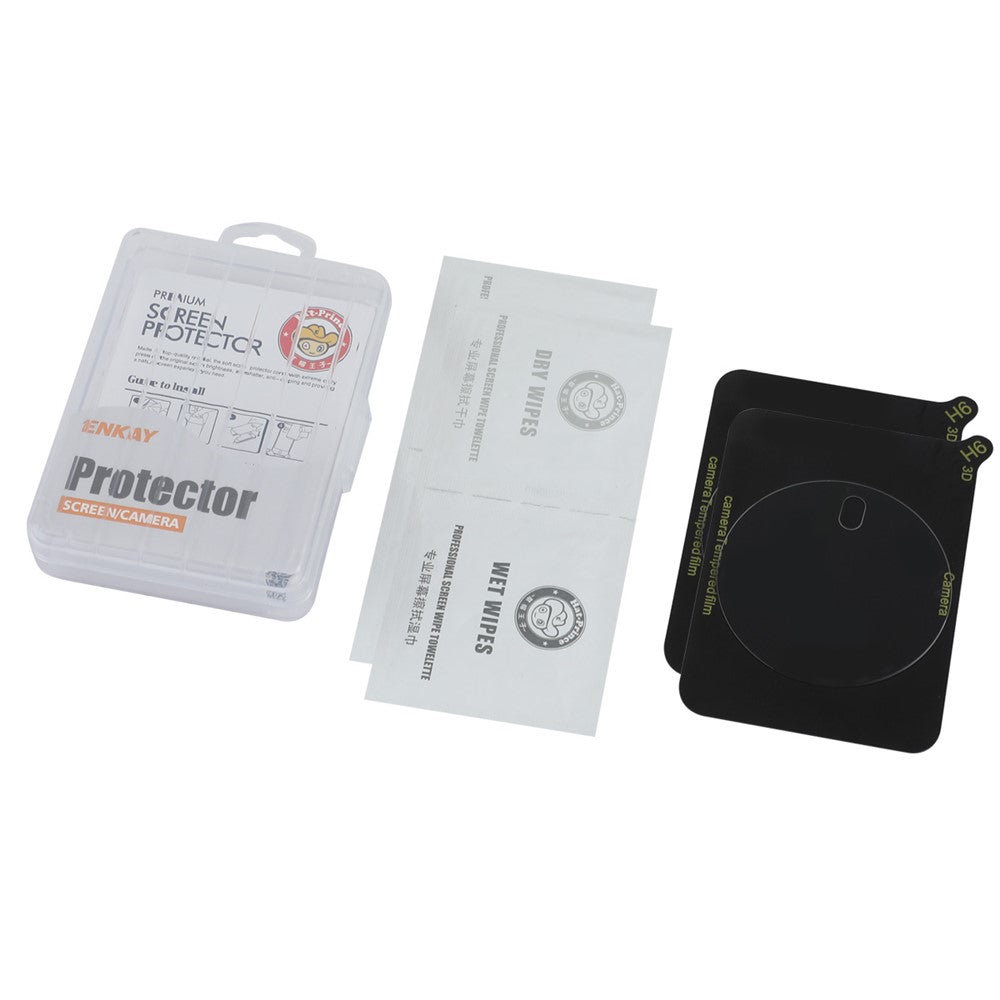 ENKAY HAT PRINCE 2-pack kameralinsskydd för Honor X50 GT 5G komplett täckande HD genomskinlig bakre linsfilm
