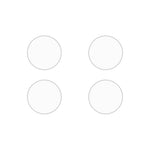 ENKAY HAT PRINCE 2-pack kameraskydd för bakre lins för Xiaomi Redmi 13C 4G / Poco C65 4G, heltäckande 0,2 mm 9H-film