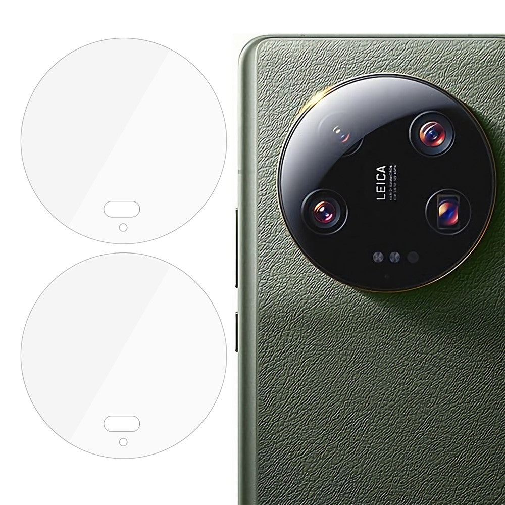 ENKAY HAT PRINCE kameralinsebeskyttelse i 2-pak til Xiaomi 13 Ultra, krystalklar film til fuld dækning af baglinser