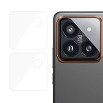 ENKAY HAT PRINCE 2Pcs for Xiaomi 14 Pro Camera Lens Protector 0.2mm Ulltra Clear Phone Lens Film