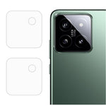 ENKAY HAT PRINCE 2-pack för Xiaomi 14 kameralinsskydd högkvalitativt aluminium-kiselglas reptåligt, fodralvänligt