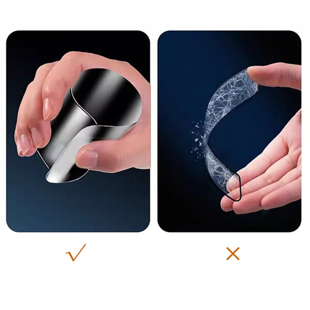 Til iPhone 12 / 12 Pro Skærmbeskytter Blød PET Mat Film med Nem Installation Værktøj