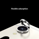 For Samsung Galaxy Tab S9 Camera Lens Protector Metal Frame Tempered Glass Clear Lens Film, Colorful