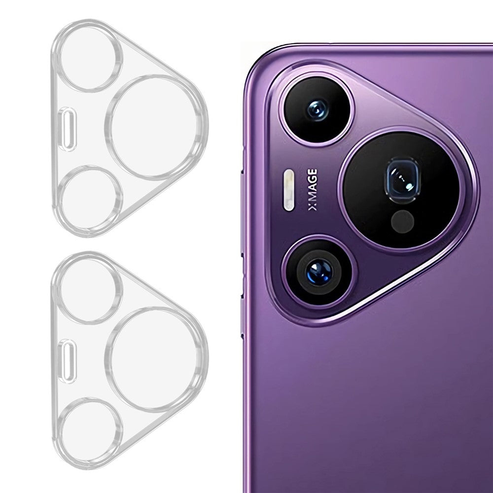 ENKAY HAT PRINCE 2-pak til Huawei Pura 70 Pro / 70 Pro+ kameralinsebeskyttelse, 0,2 mm 9H integreret bageste linsefilm